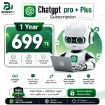 ChatGPT Pro + Plus | 1 Year • 699 Tk